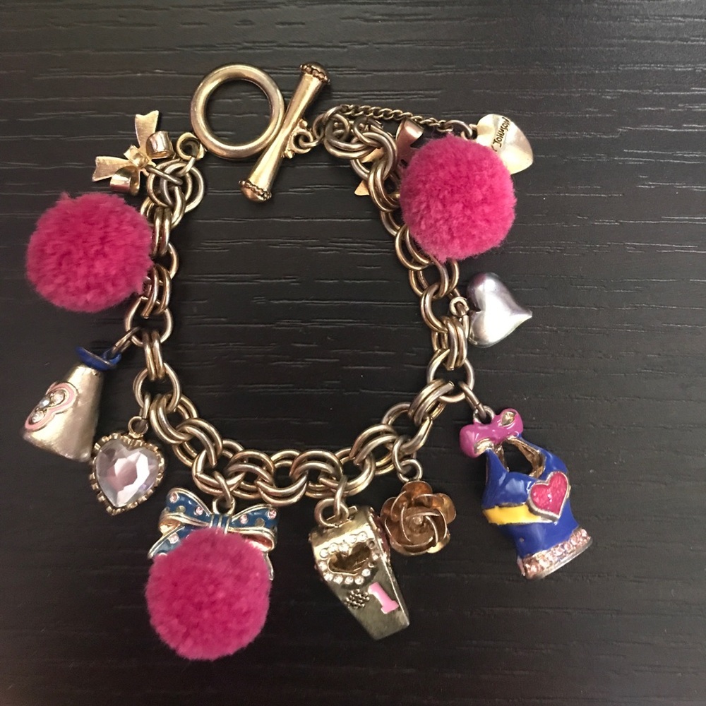COPY - Betsey Johnson cheerleader bracelet - Picture 2 of 5